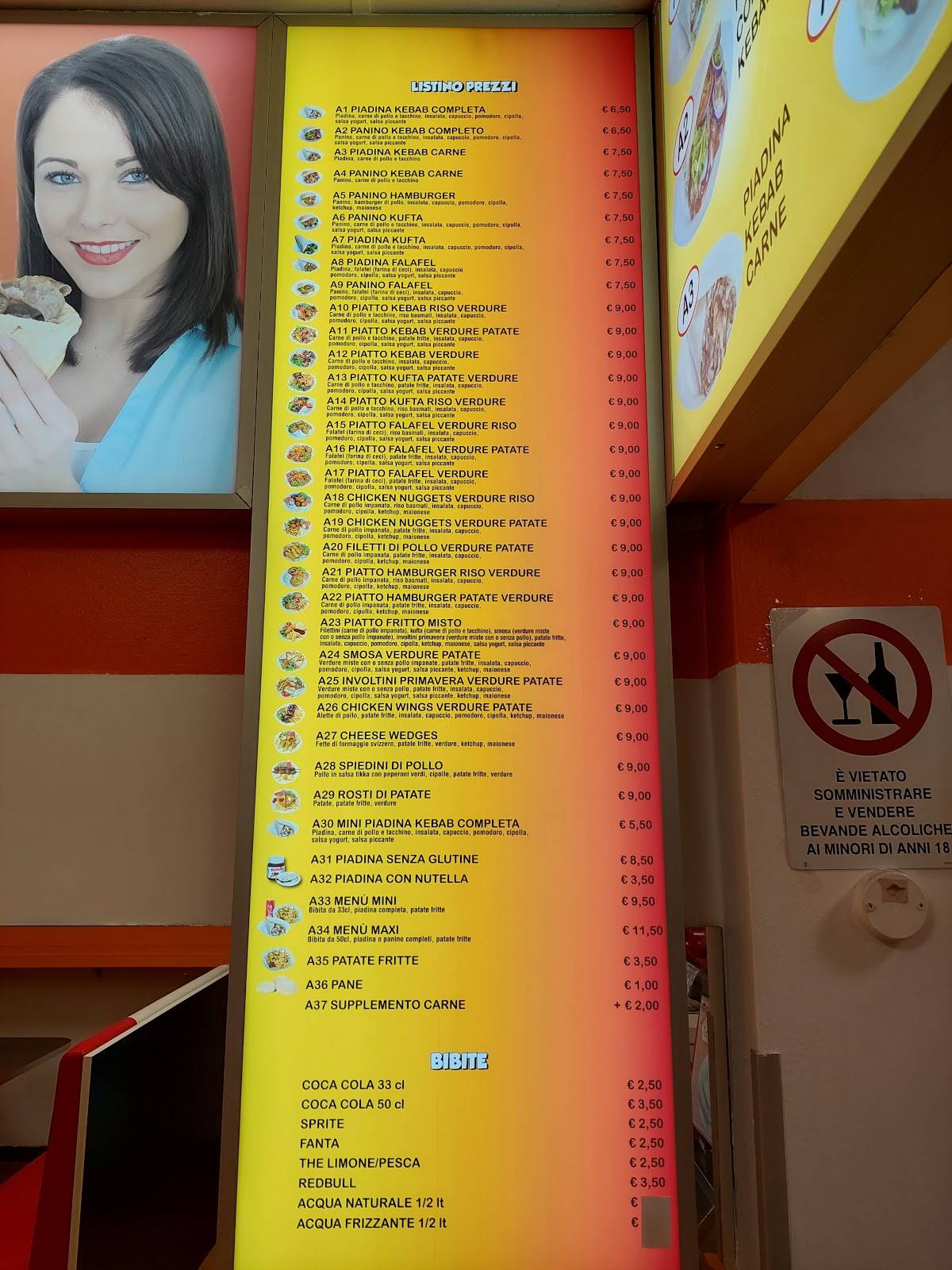 Menu di Pak Fast Food 