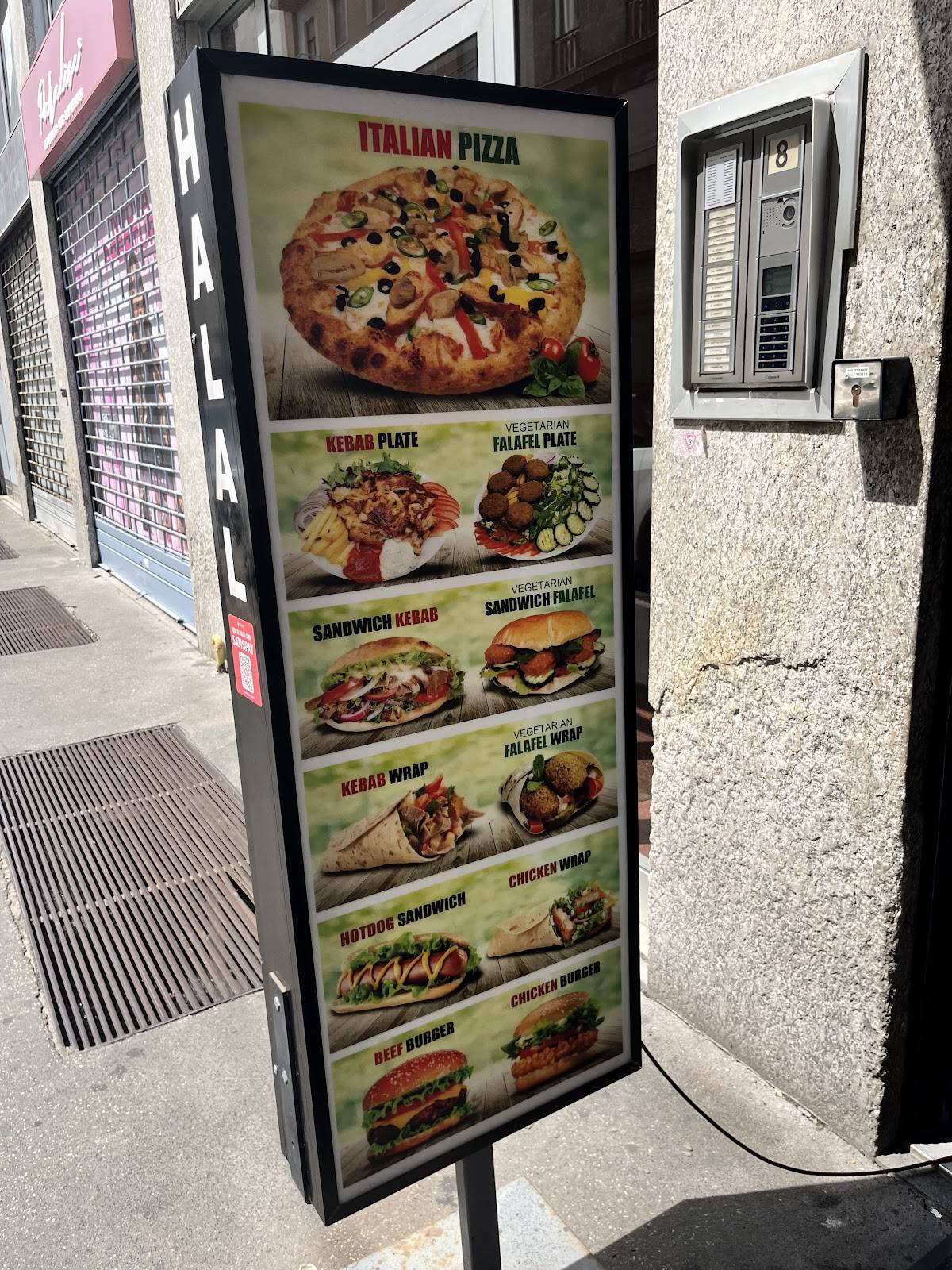 Menu di Palastine Halal food Shawarma kebab Pizza Grill Shish Kebab 