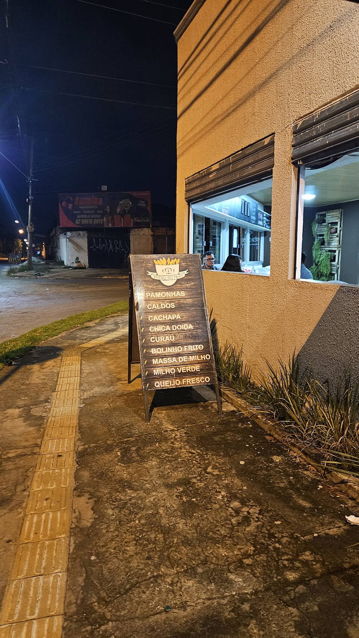 Pamonharia Império do Milho cardápio