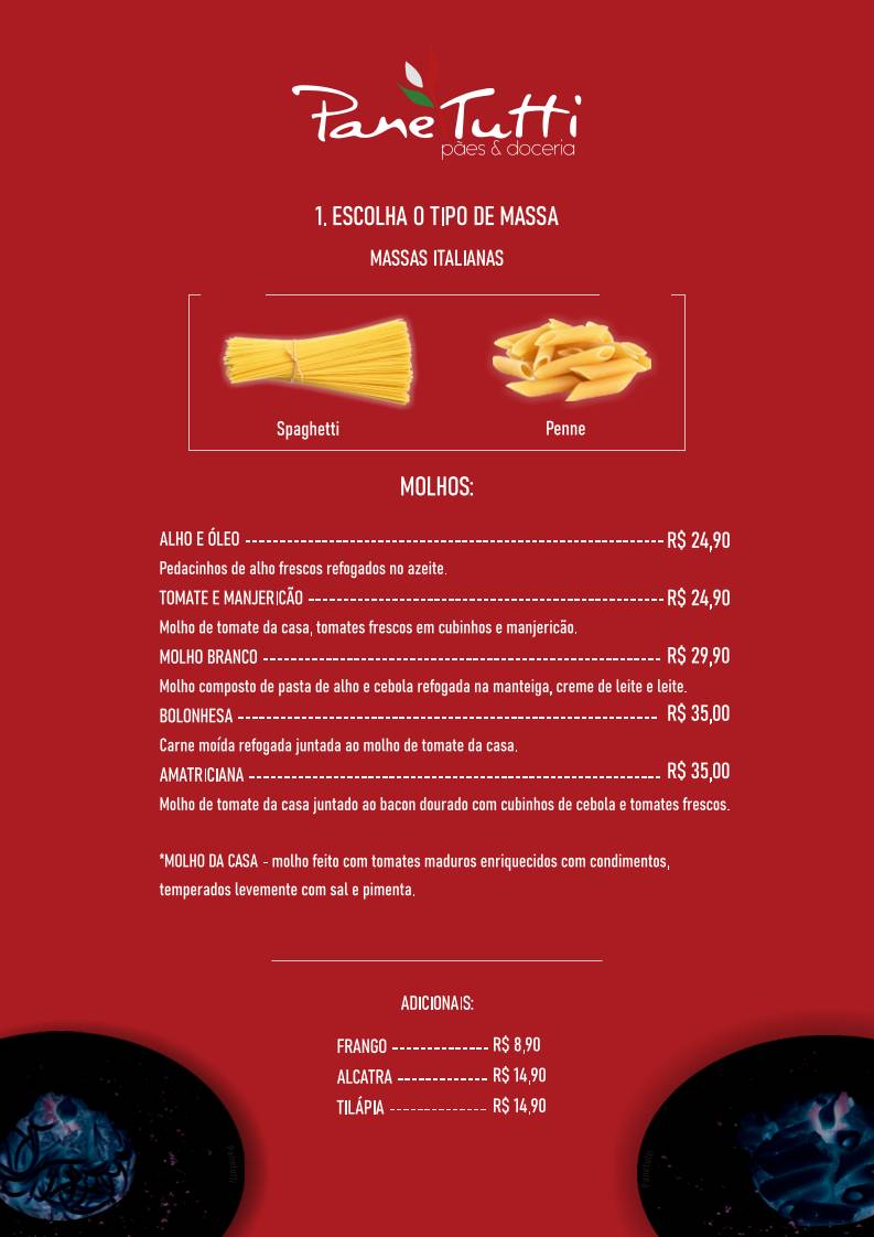 Panetutti Pães e Doceria Ponta Verde cardápio