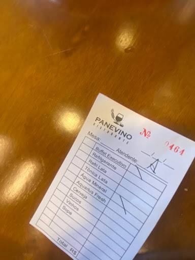 Panevino Restaurante cardápio