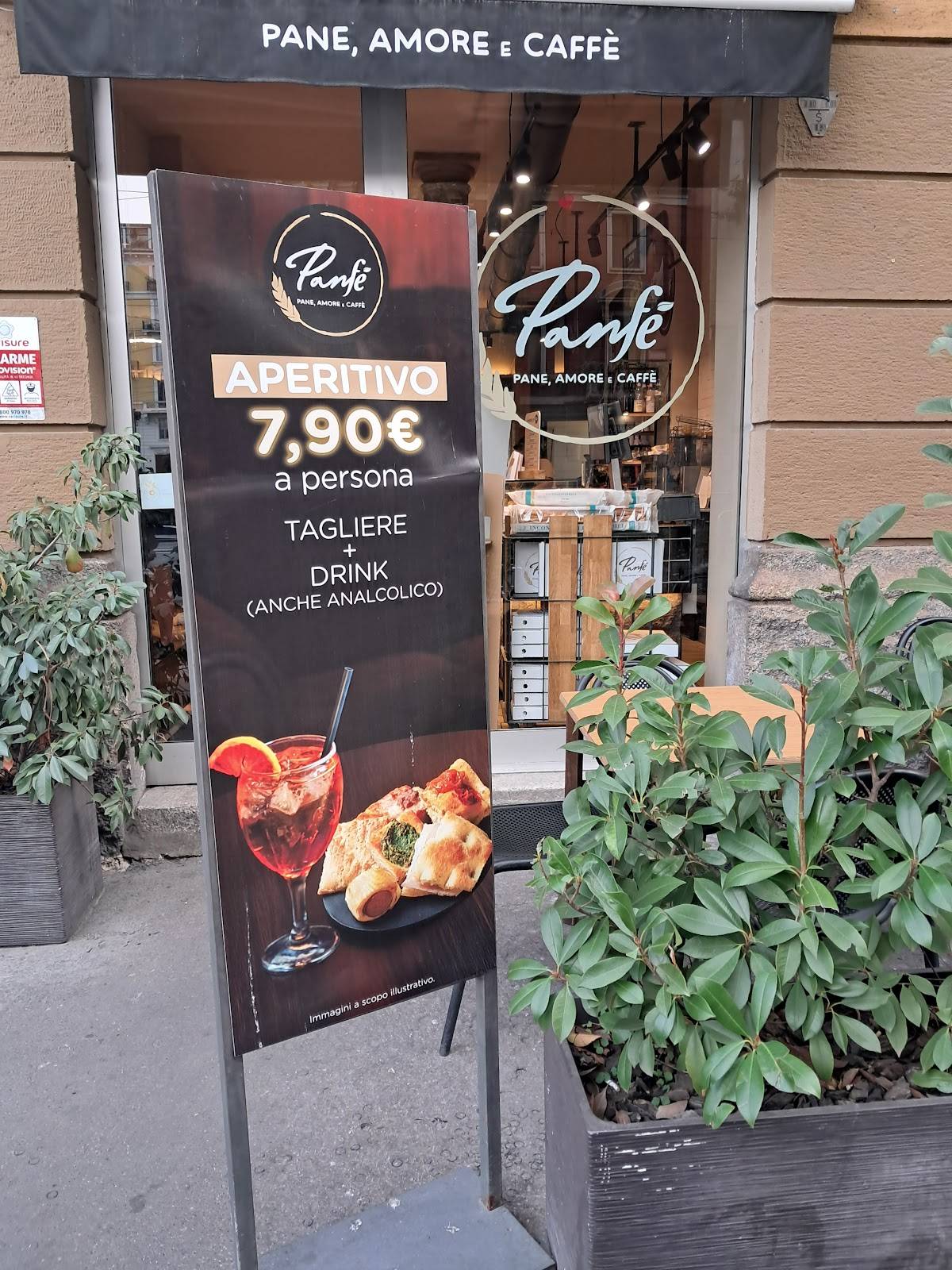 Menu di Panfé 