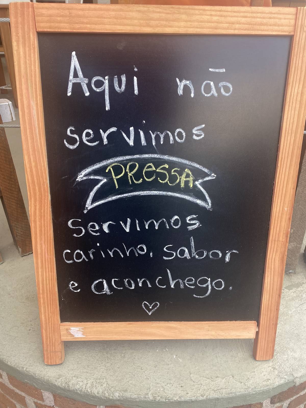 Pepita Café em Campos do Jordão cardápio