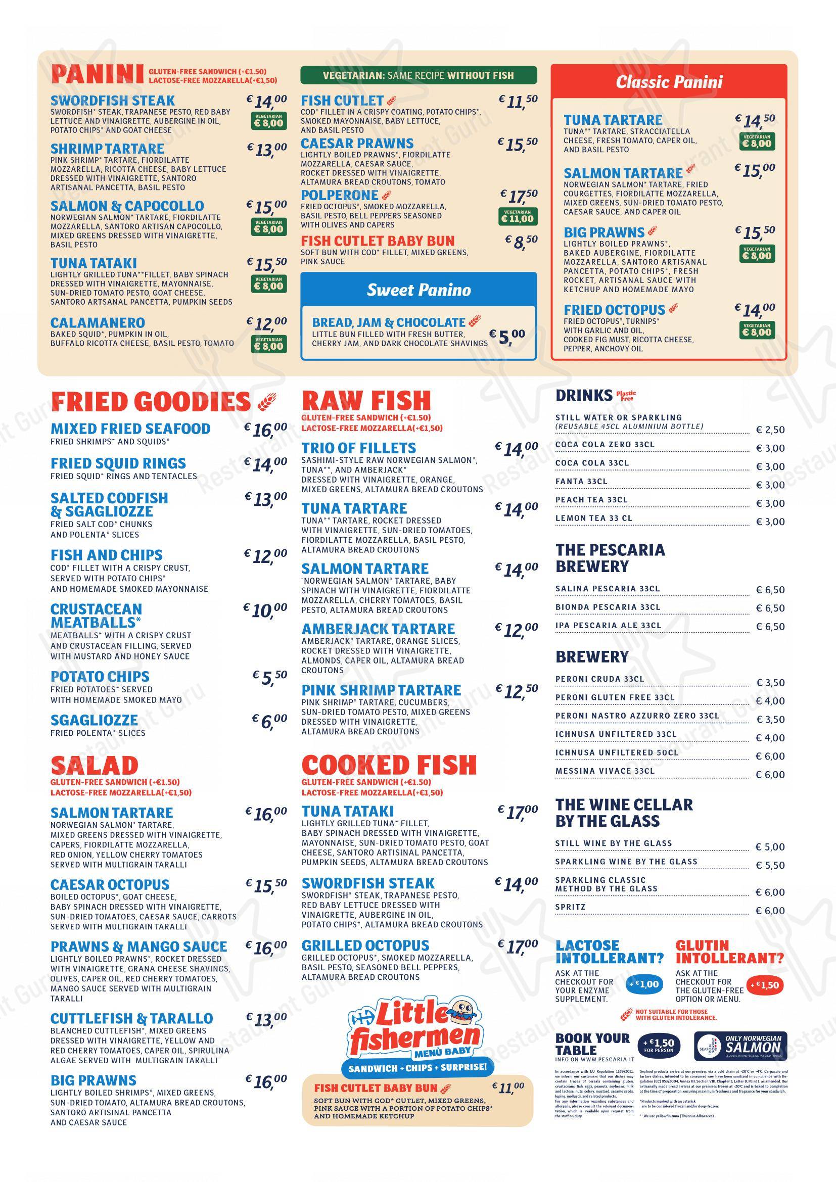 Детское per Pescaria ristorante