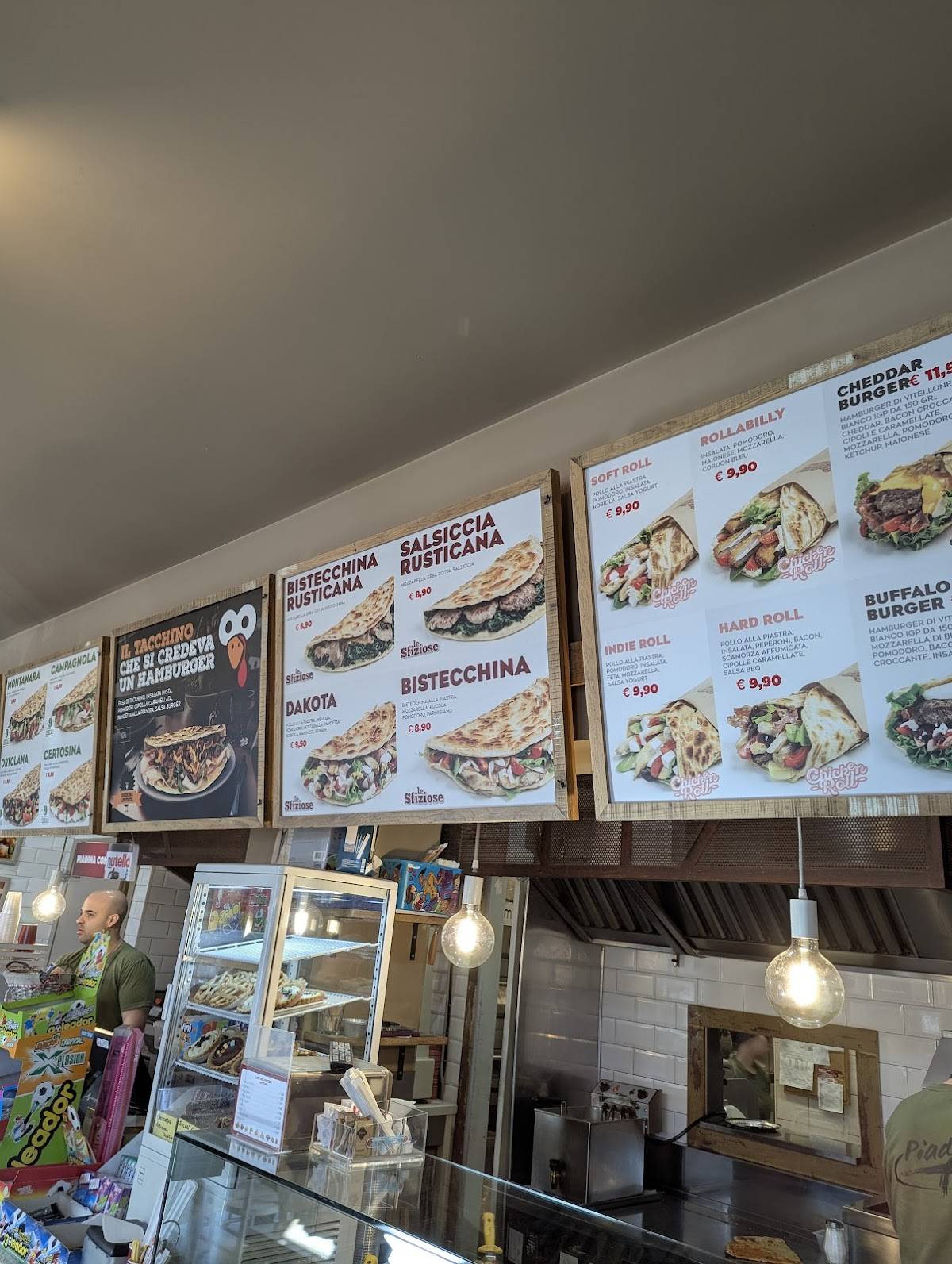 Menu di Piadina Più e Pizza Zazà 