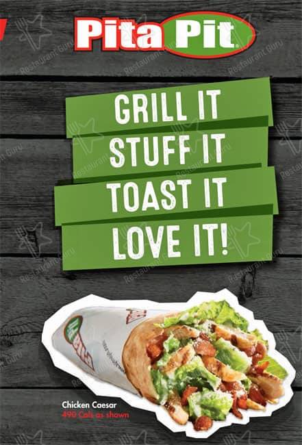 Menu de Pita Pit