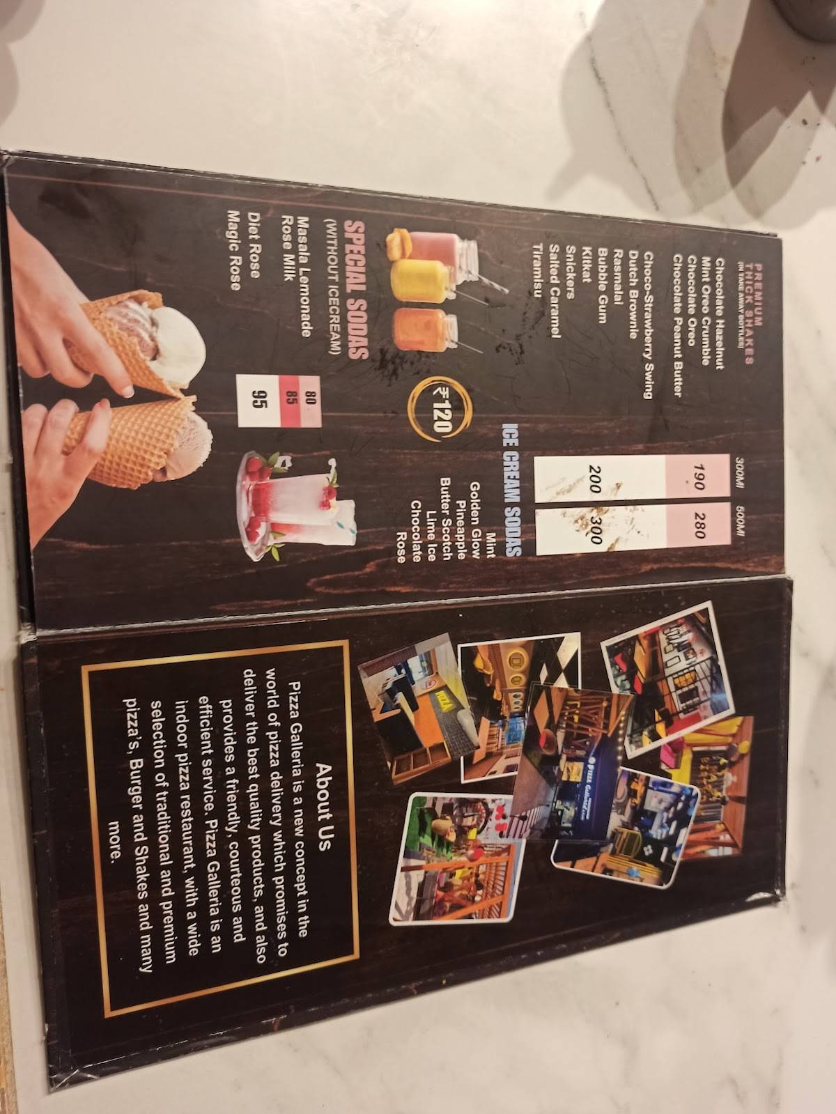 Pizza Galleria Amritsar menu