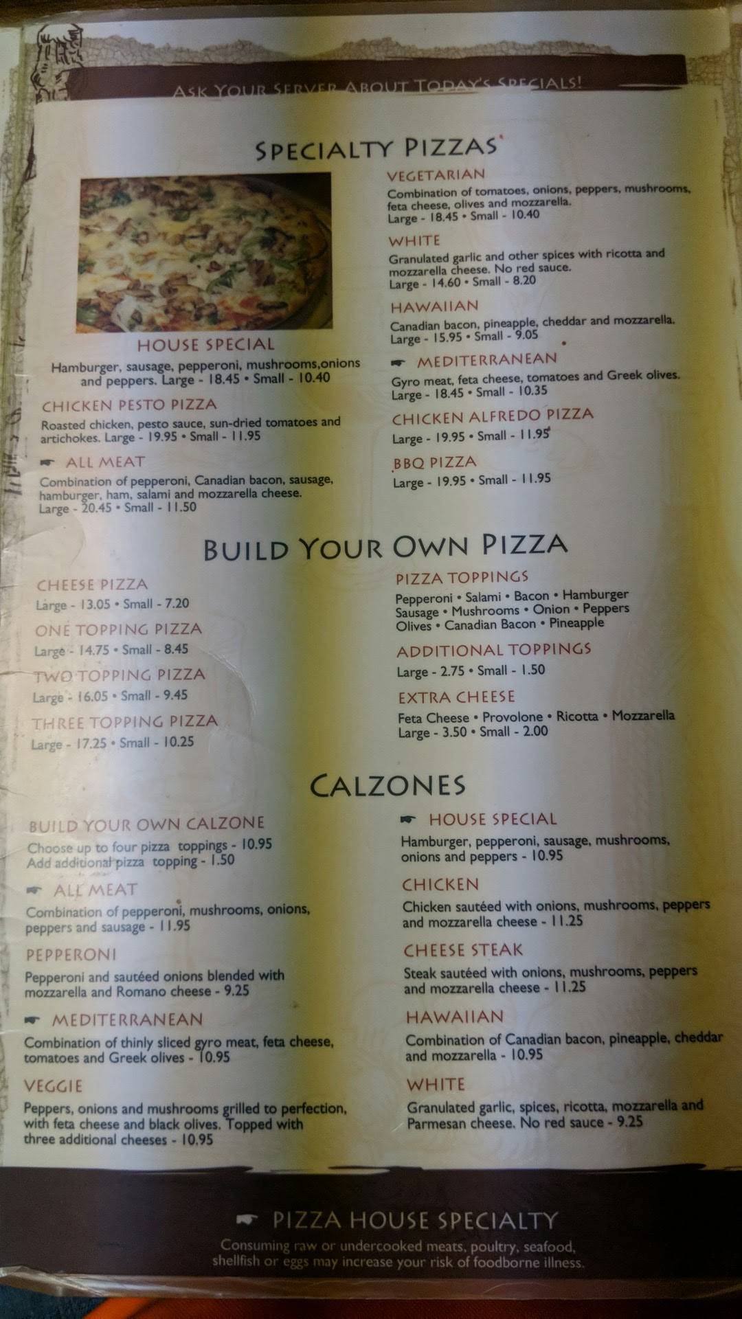 Exploring the Pizza House Travelers Rest Menu: A Traveler’s Delight