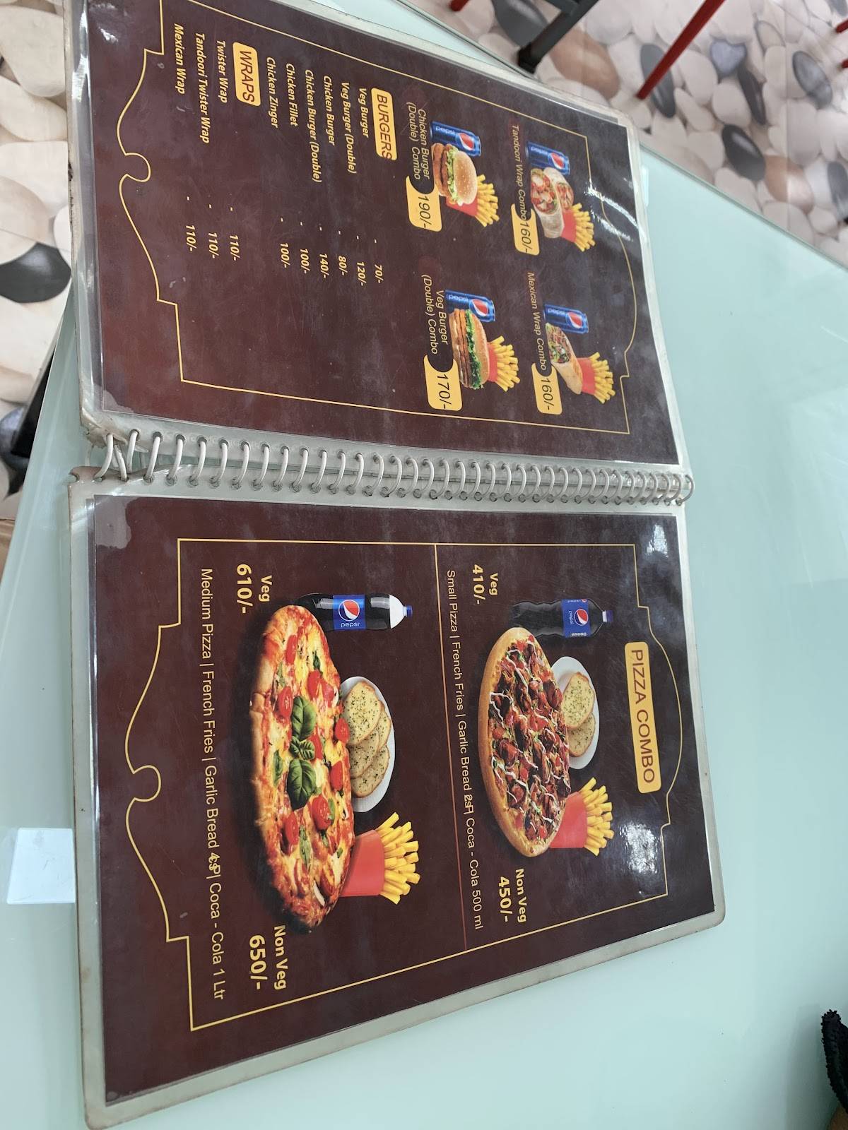 Pizza Palace menu