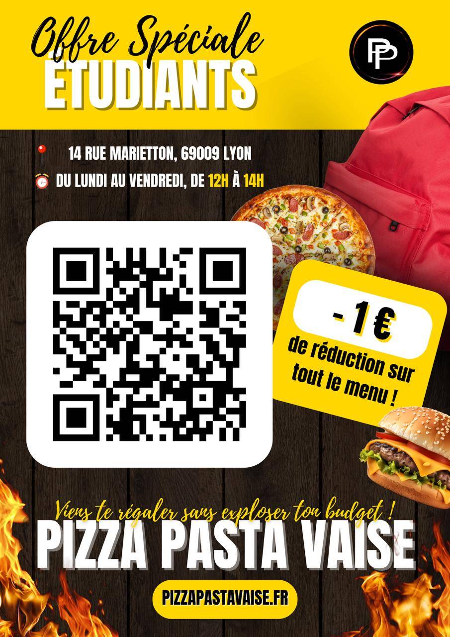 Menu de Pizza Pasta Valmy