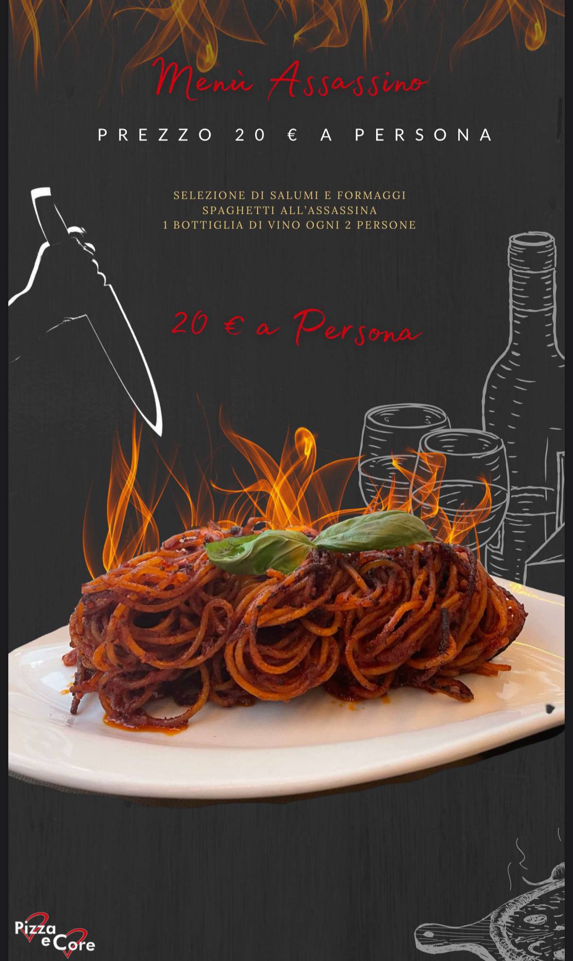 Menu di Pizza e Core RistoPizza 