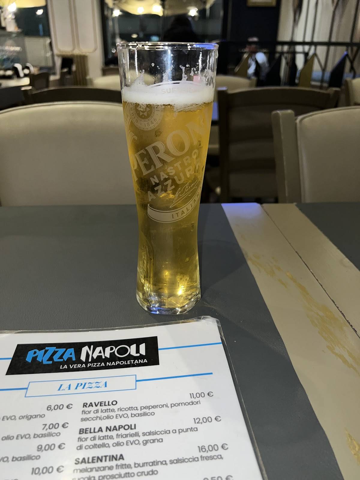 Menu di PizzaNapoli