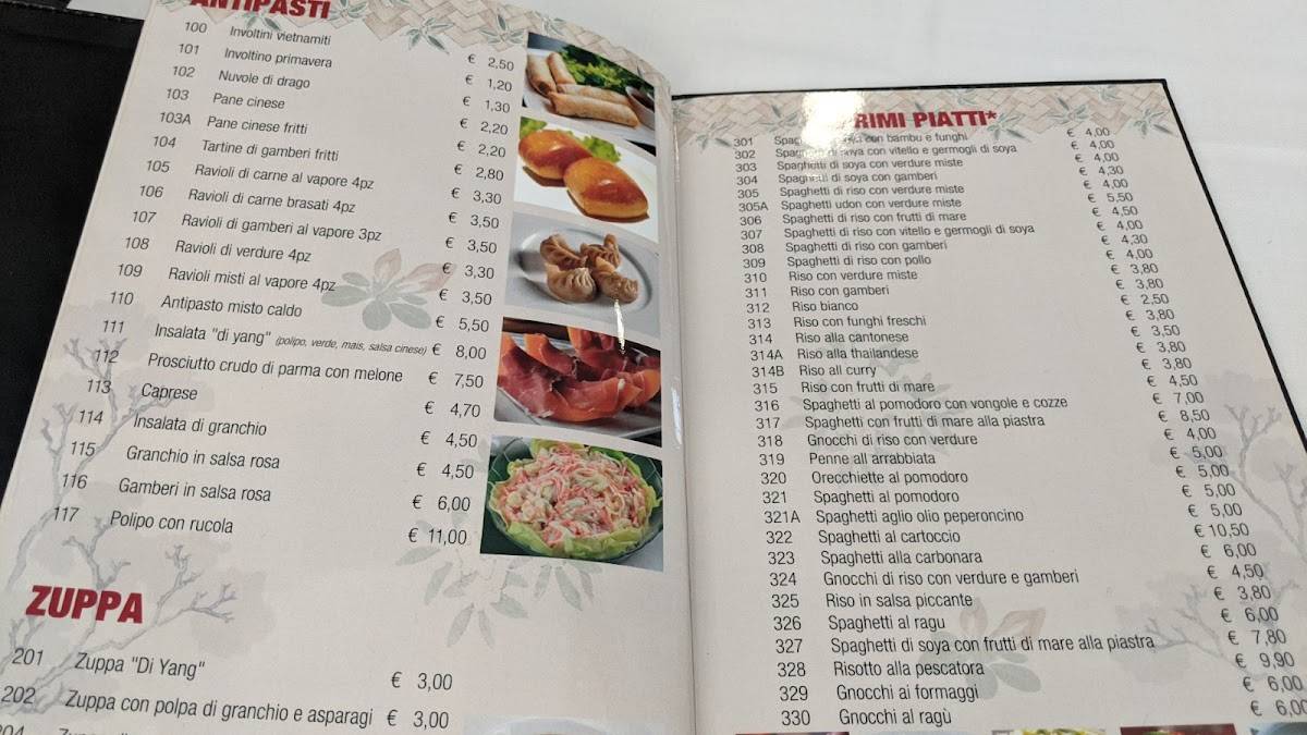 Menu di Di Yang 