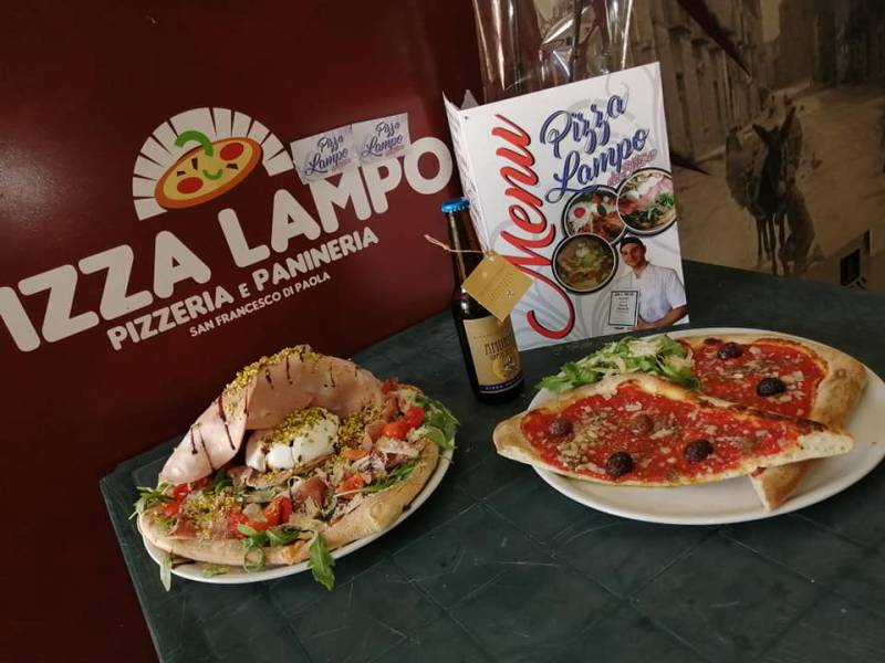 Menu di Pizzeria Lampo da Ettore 