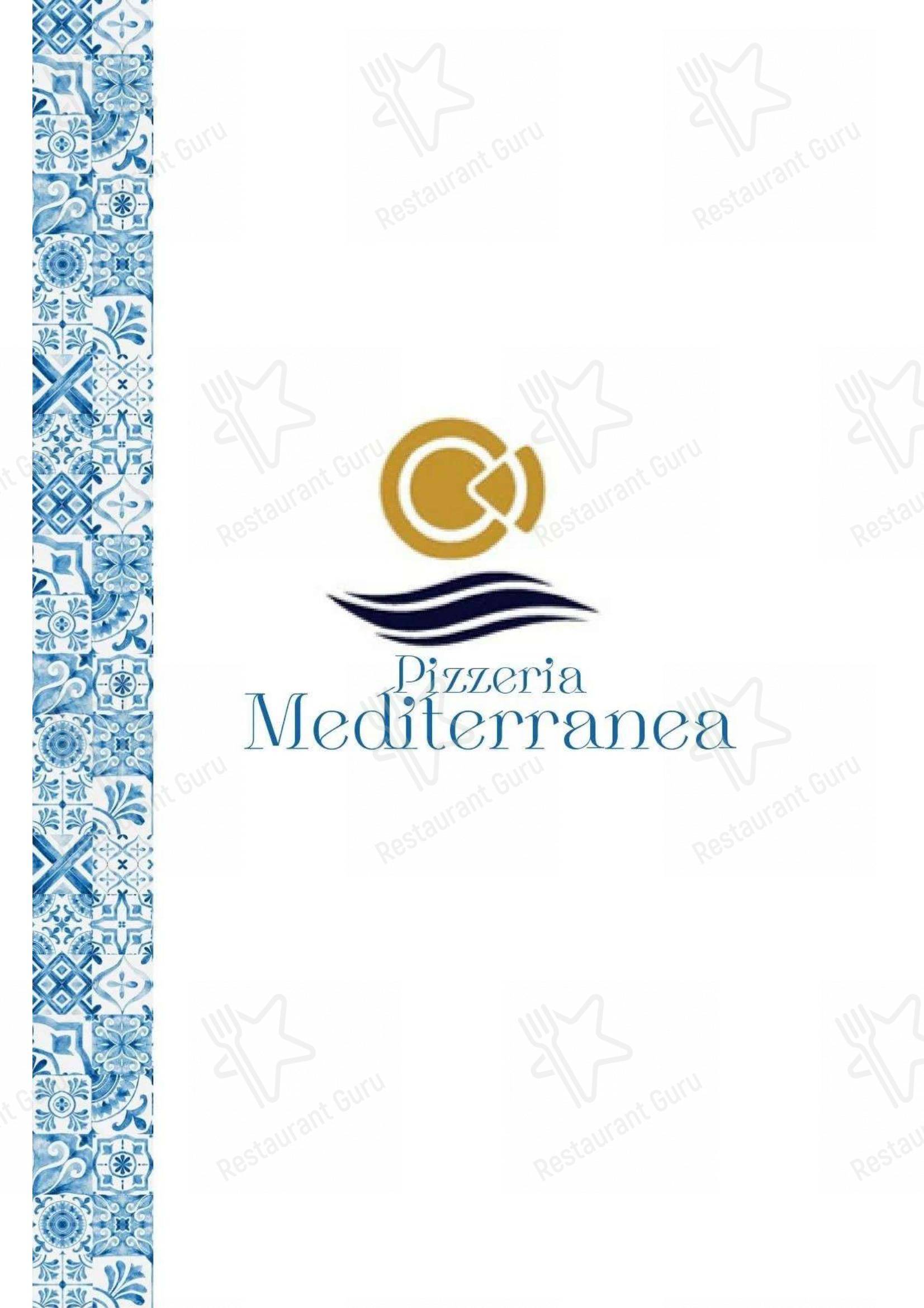 Menu per Pizzeria Mediterranea di Verderame Simona in Sciacca