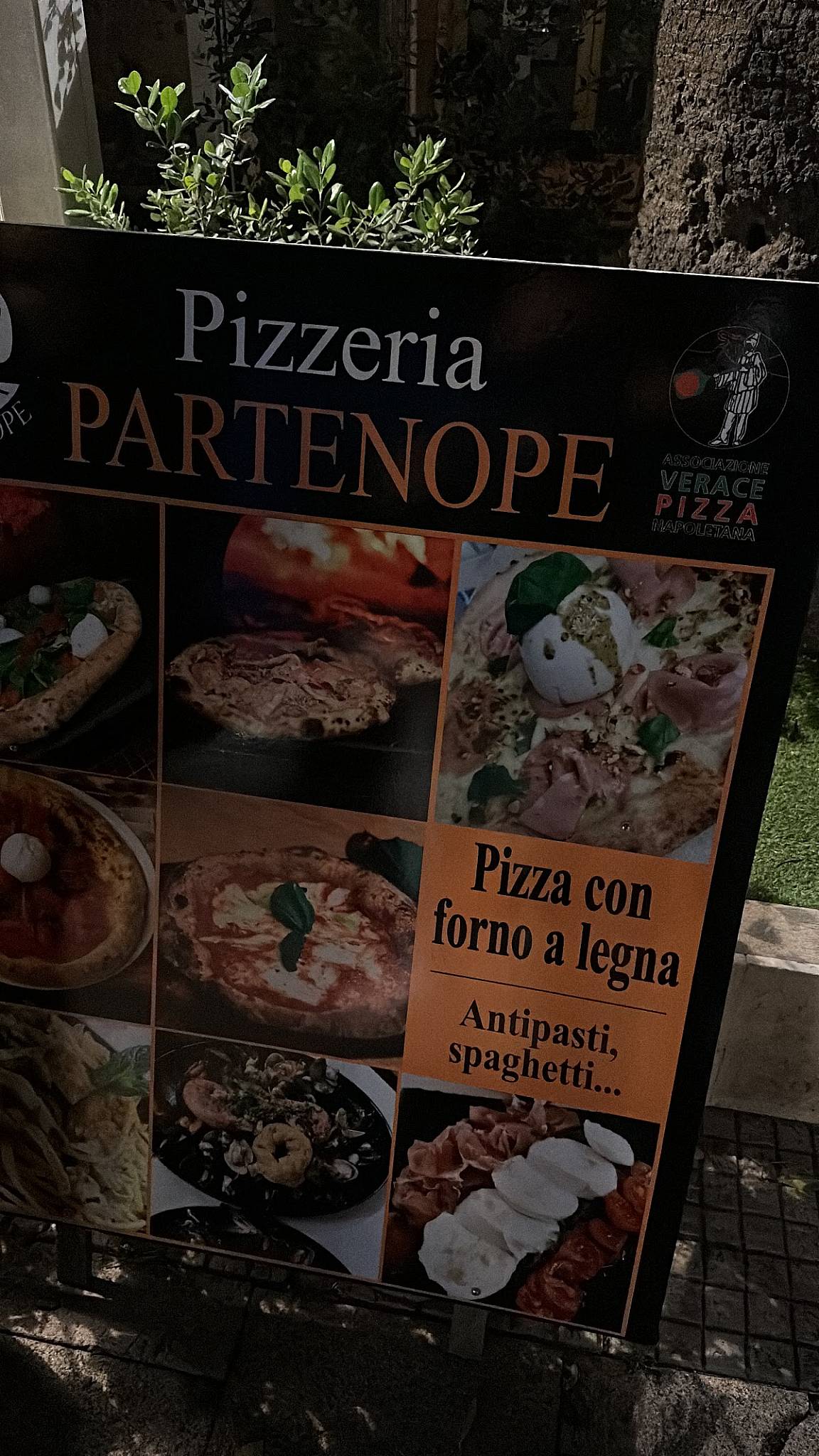 Menu di Pizzeria Partenope 