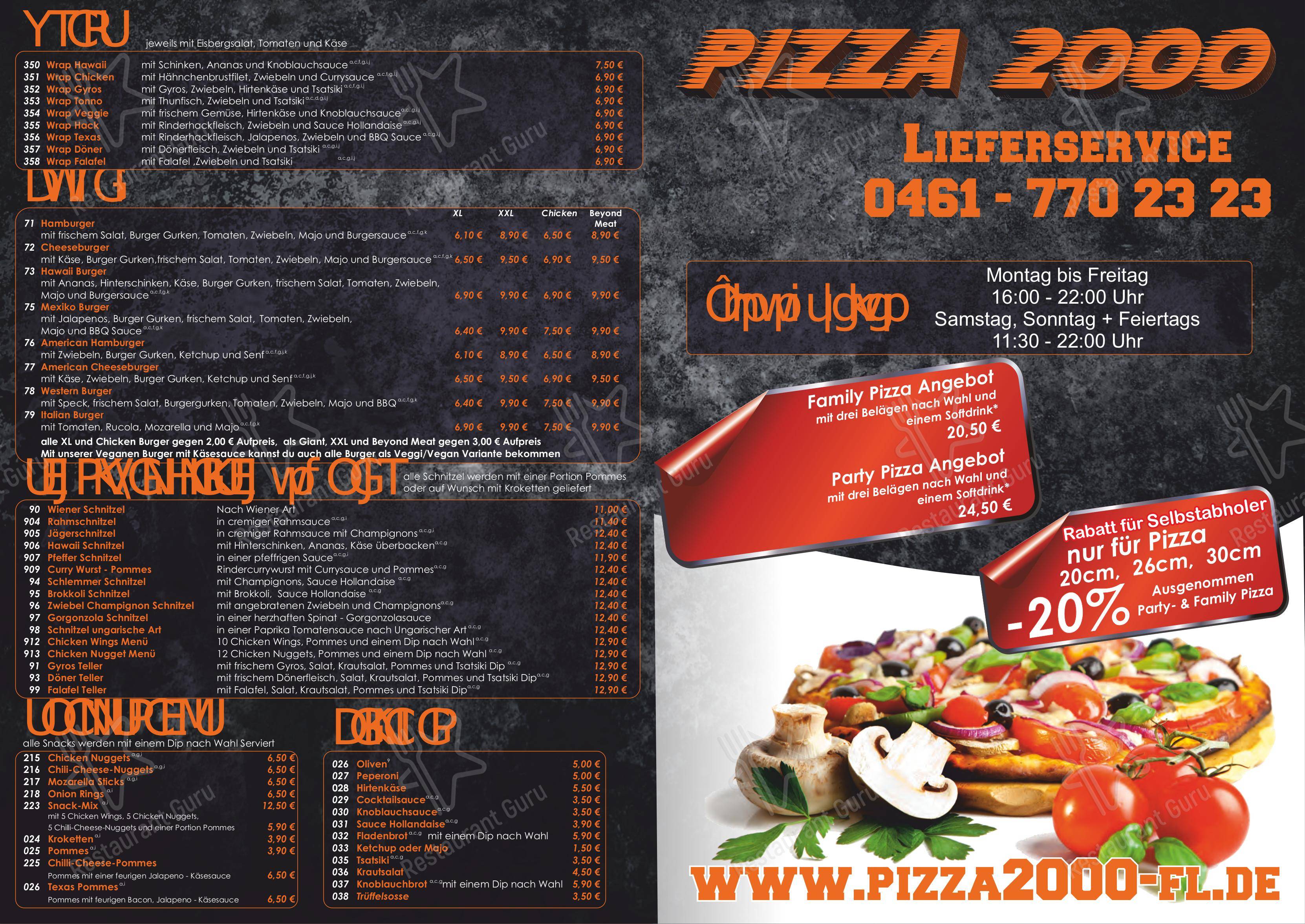 Pizza 2000 hotsell