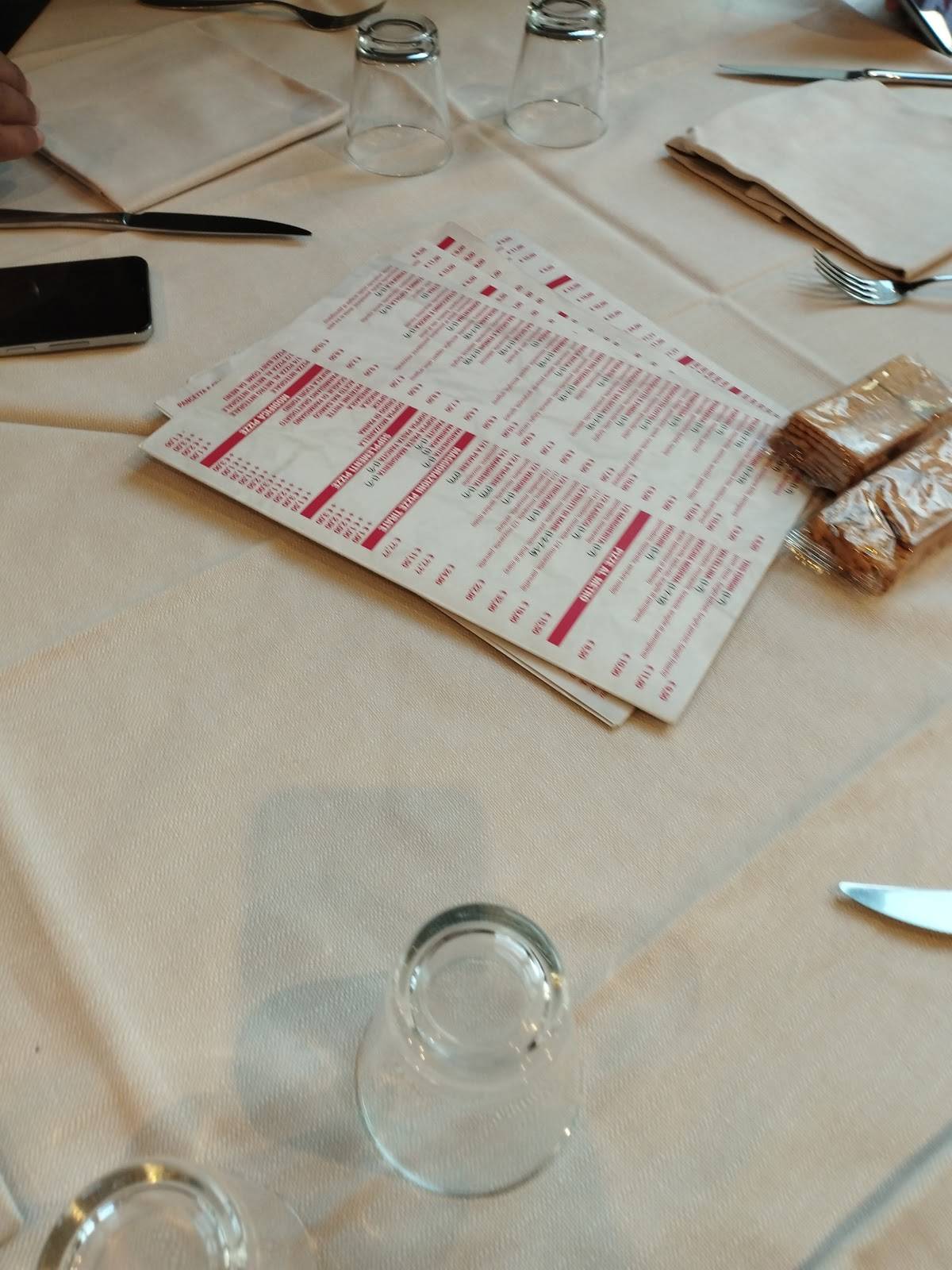 Menu di Pizzeria da Arturo 