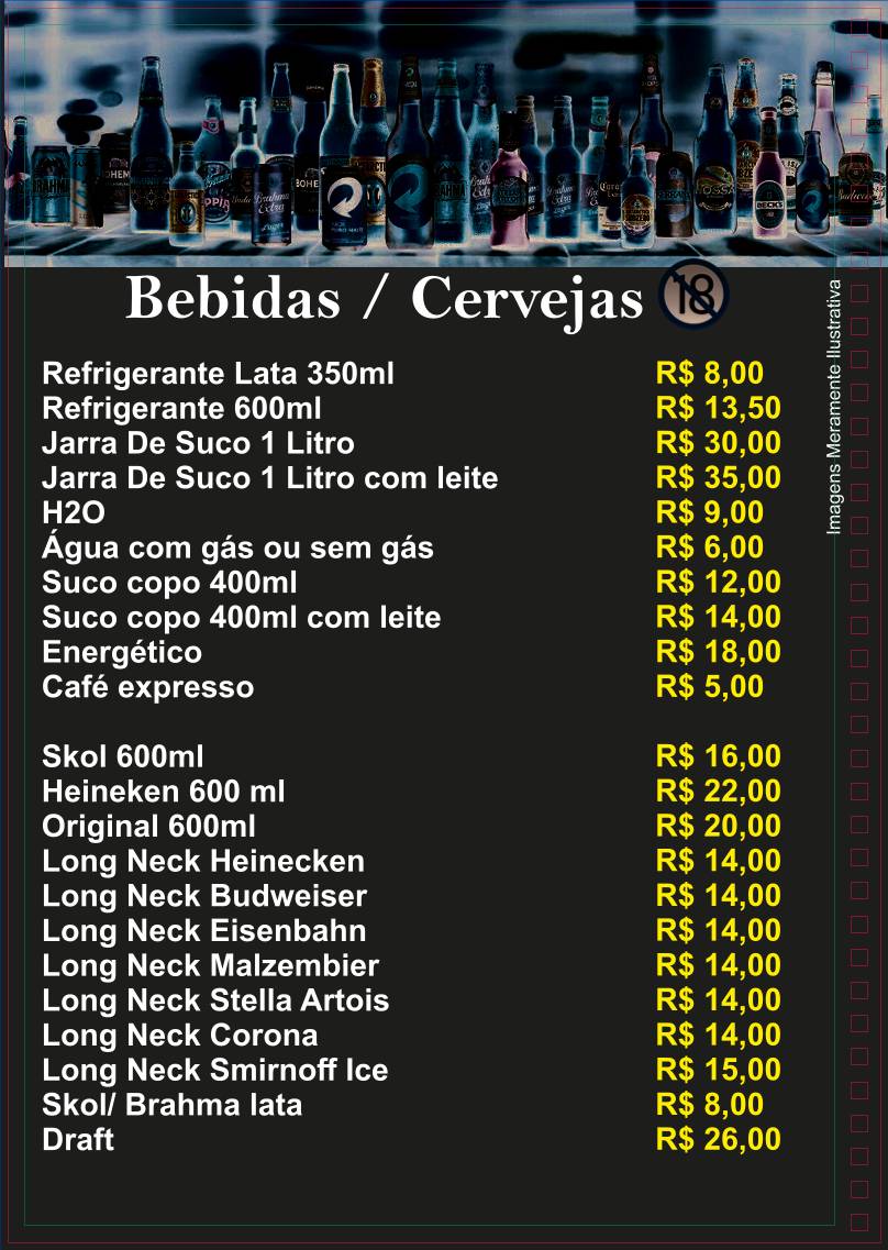 Pizzeto Restaurante e Pizzaria cardápio