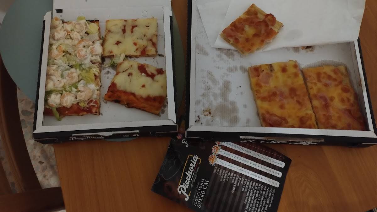 Menu di Pizzhoria Colli Albani 