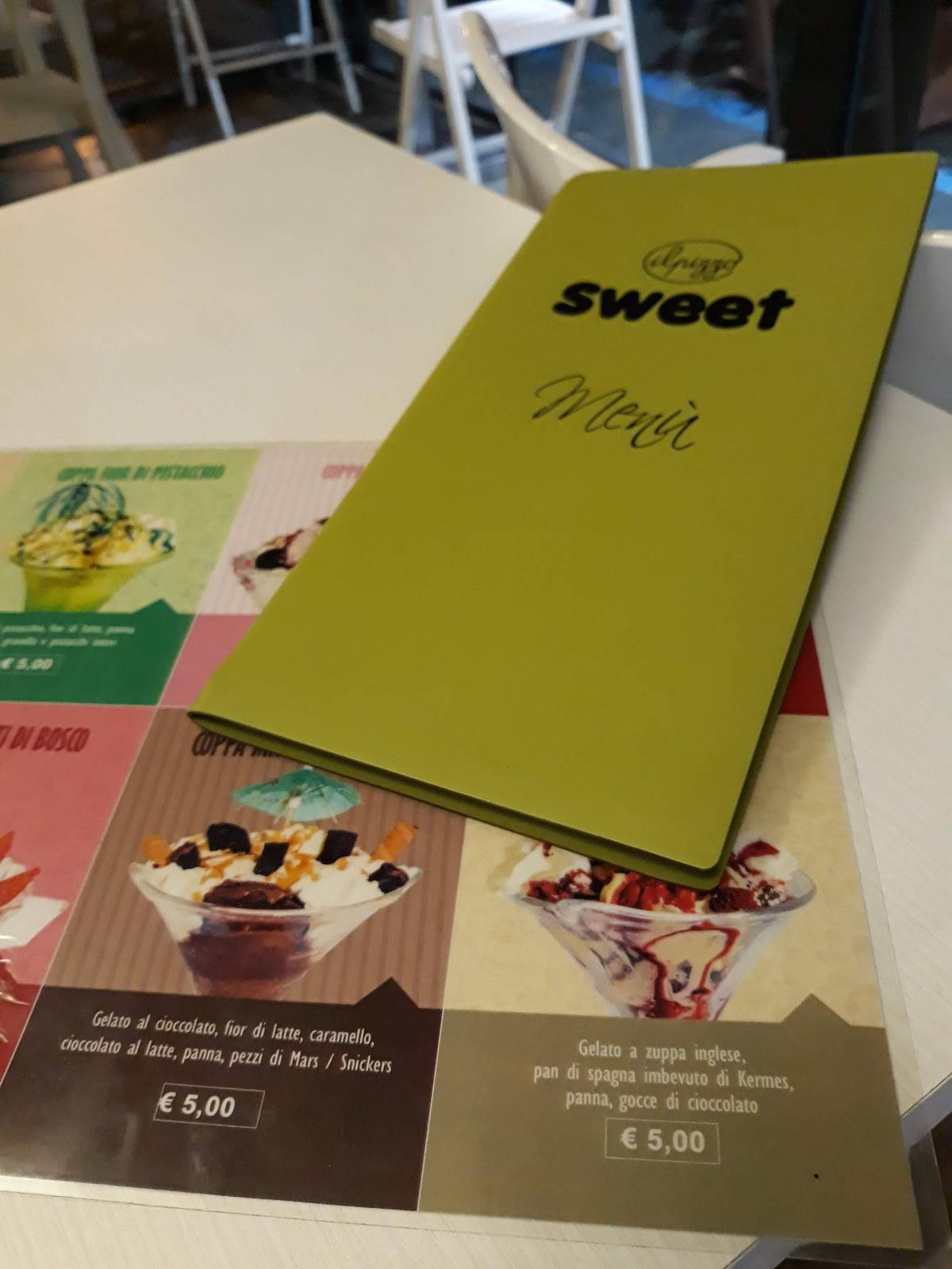 Menu di Il Pizzo Sweet 