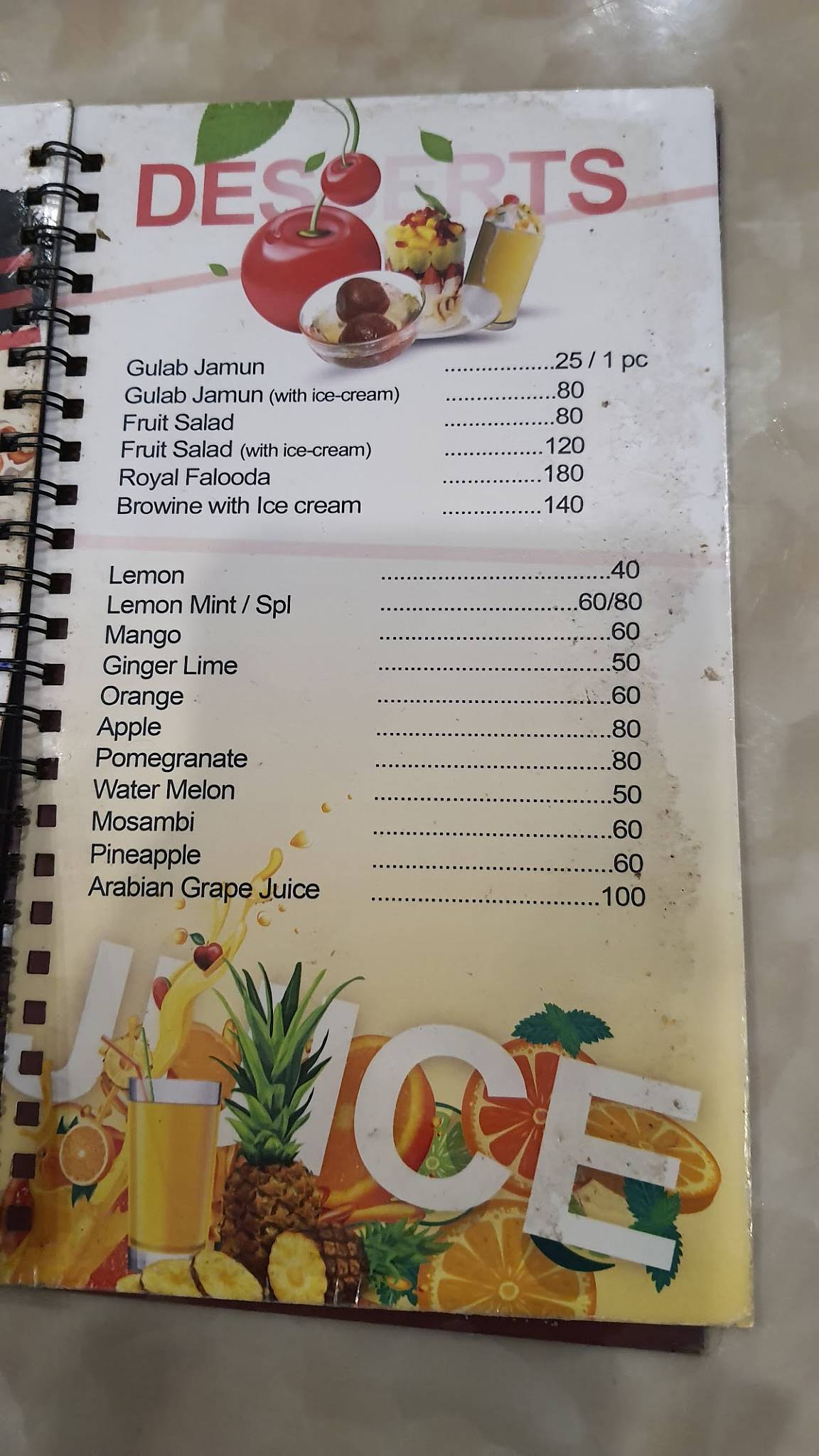 Menu at Platez Multicuisine, Nagercoil