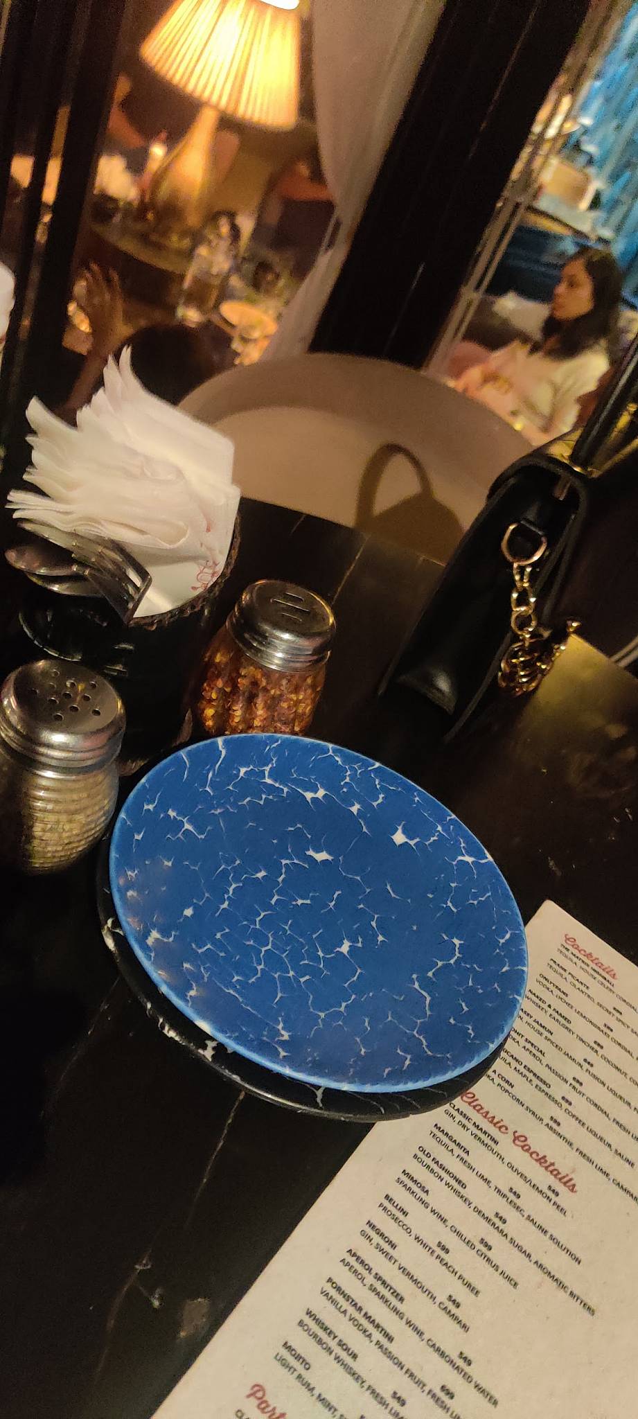 Prankster F&B Campus menu