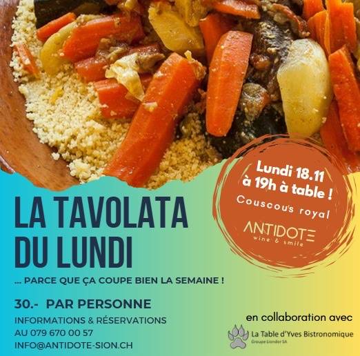Menu di Antidote 