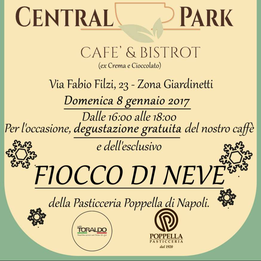 Menu di Central Park Bistrot