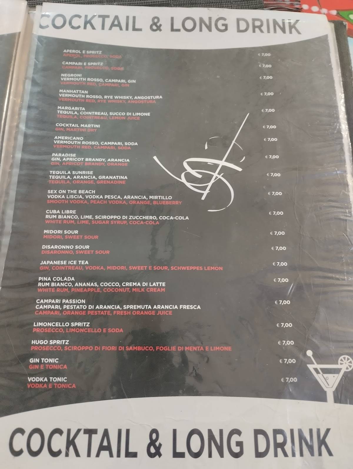 Menu di Dami Cafè 