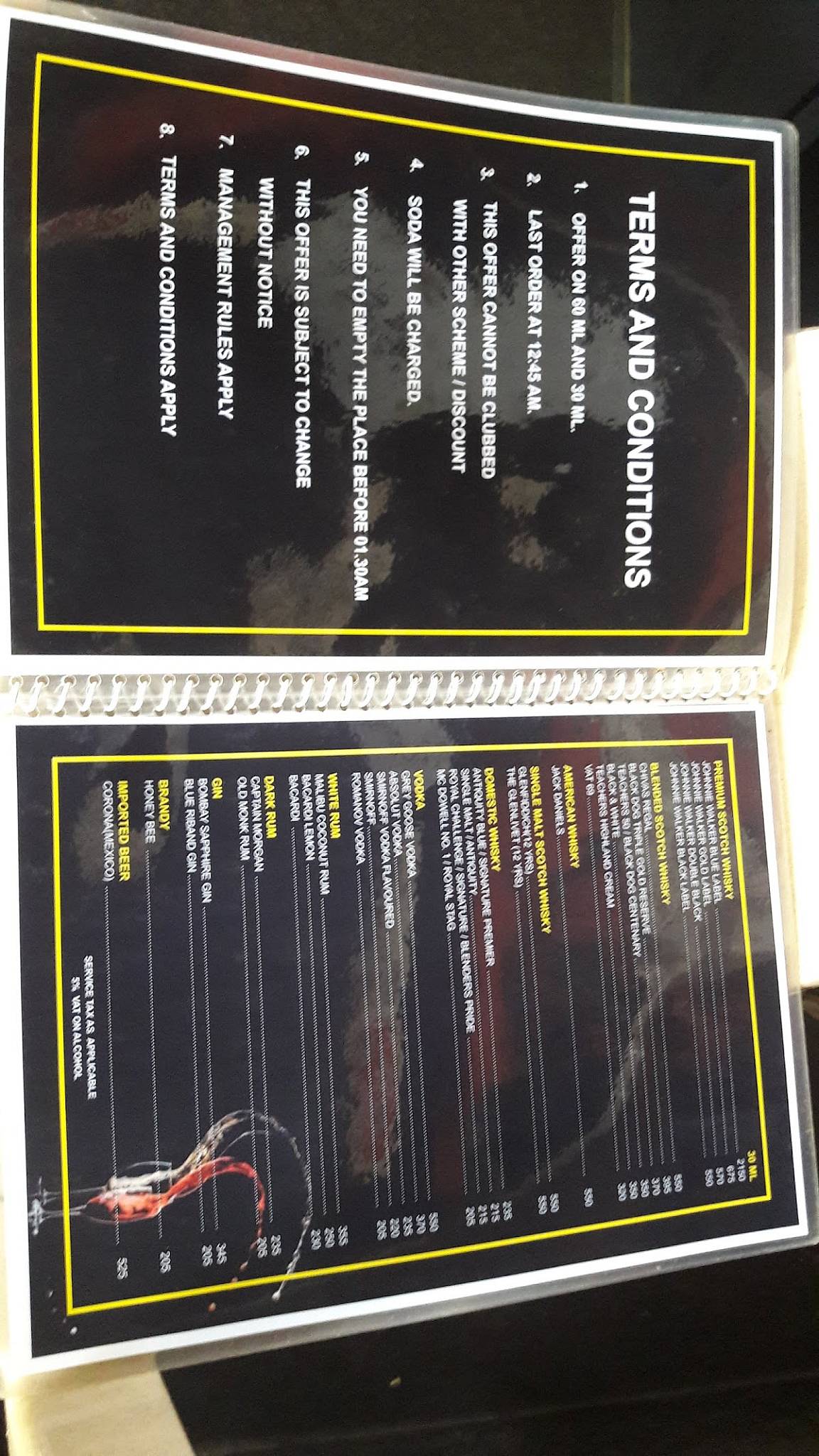 Galaxy Of Stars menu