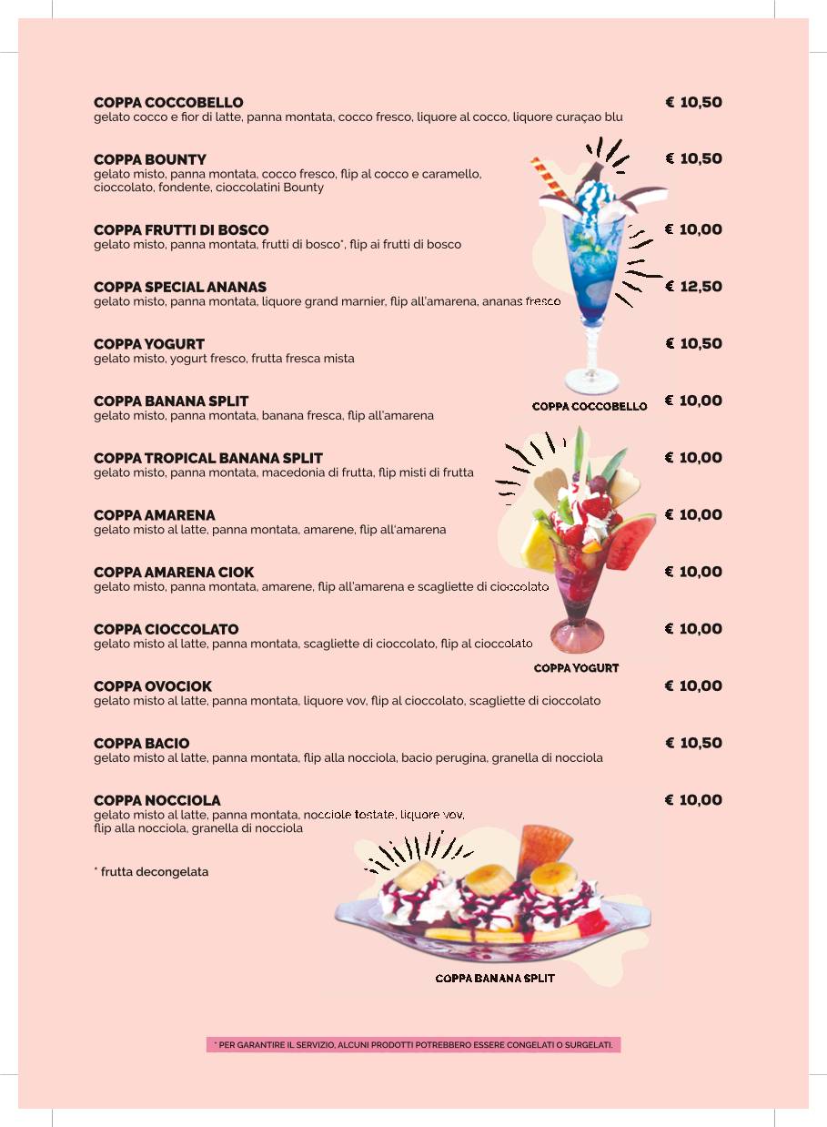 Menu di Ice And Co 
