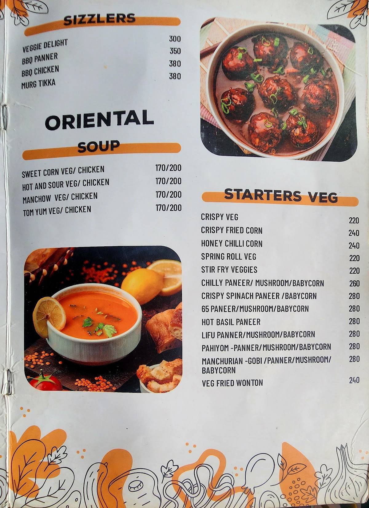 Limitless Bar & Kitchen (Best pub in Kalyan Nagar) menu