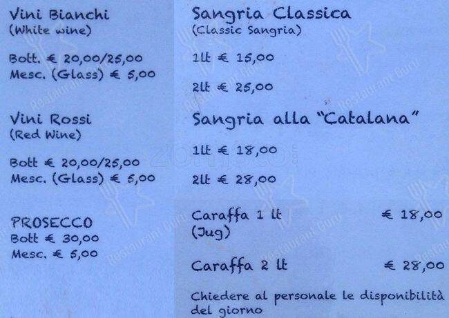 Menu di Lost River 