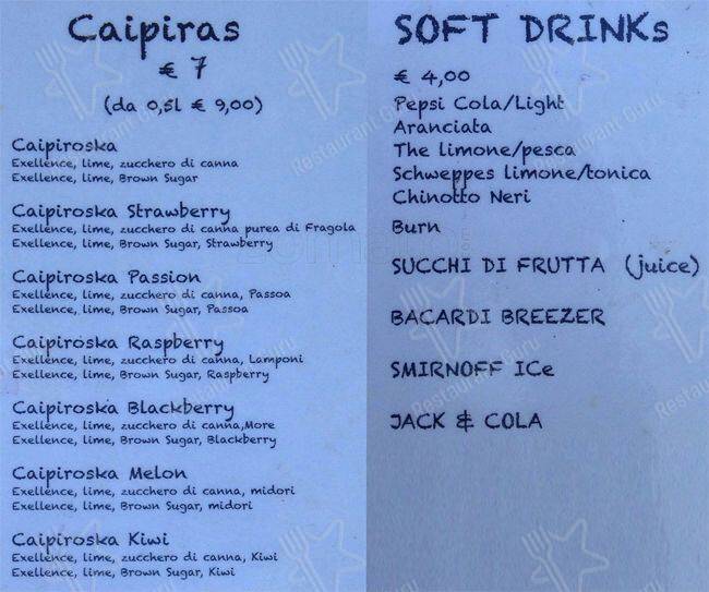 Menu di Lost River 