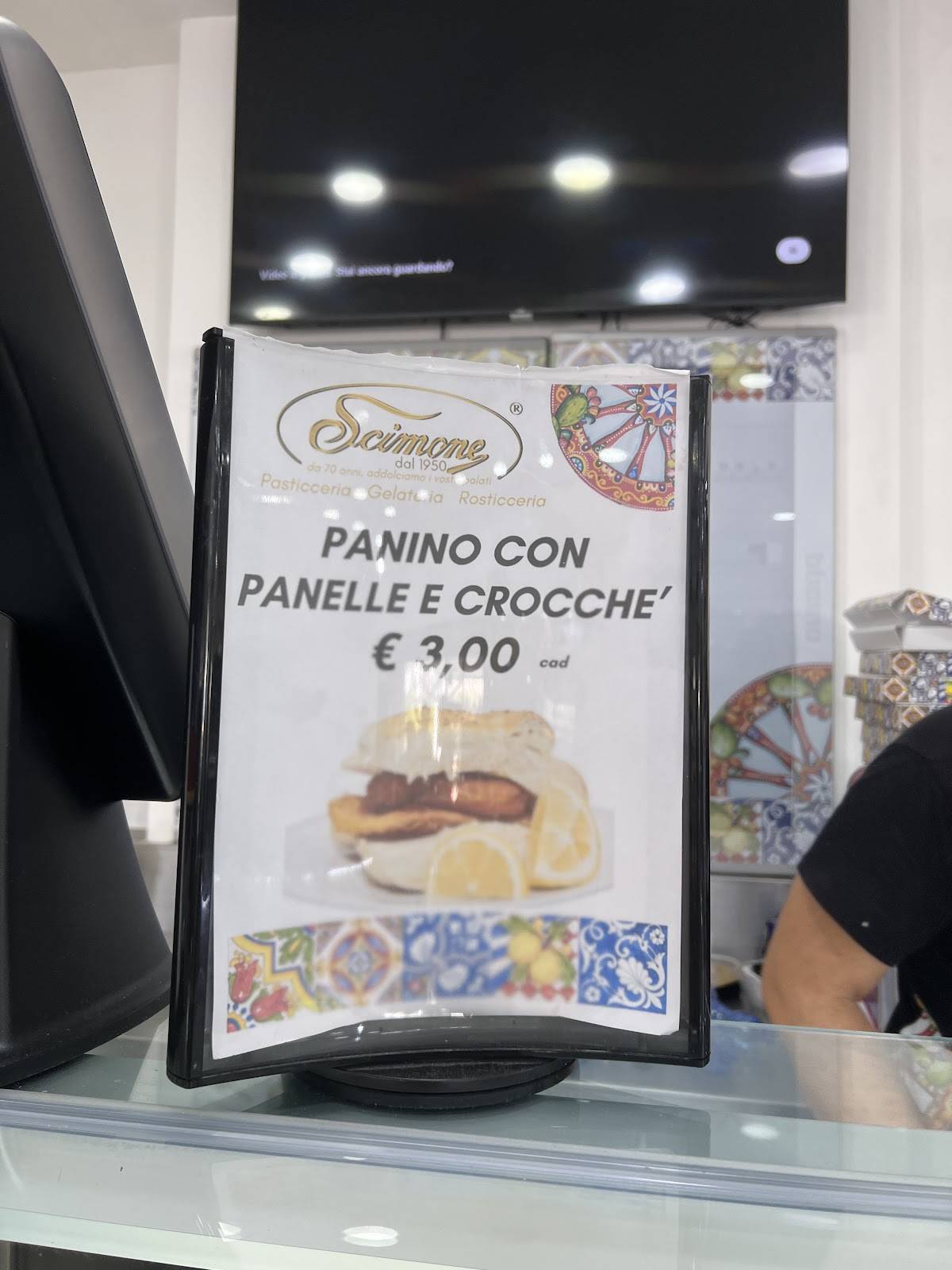 Menu di Scimone 