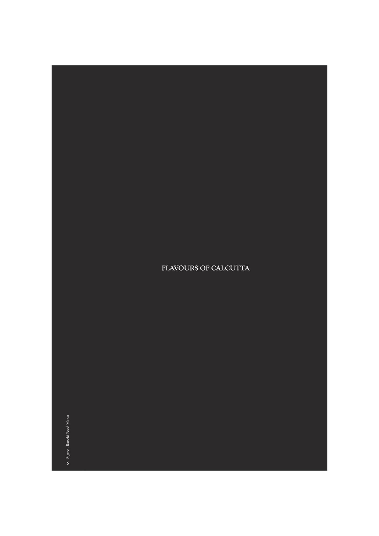Sigree menu