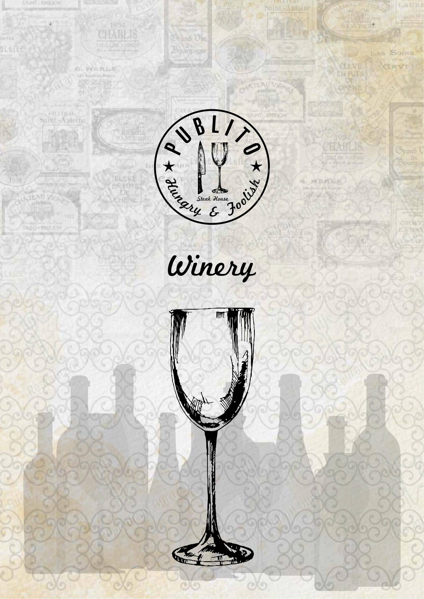 Menu di Publito - Основное меню