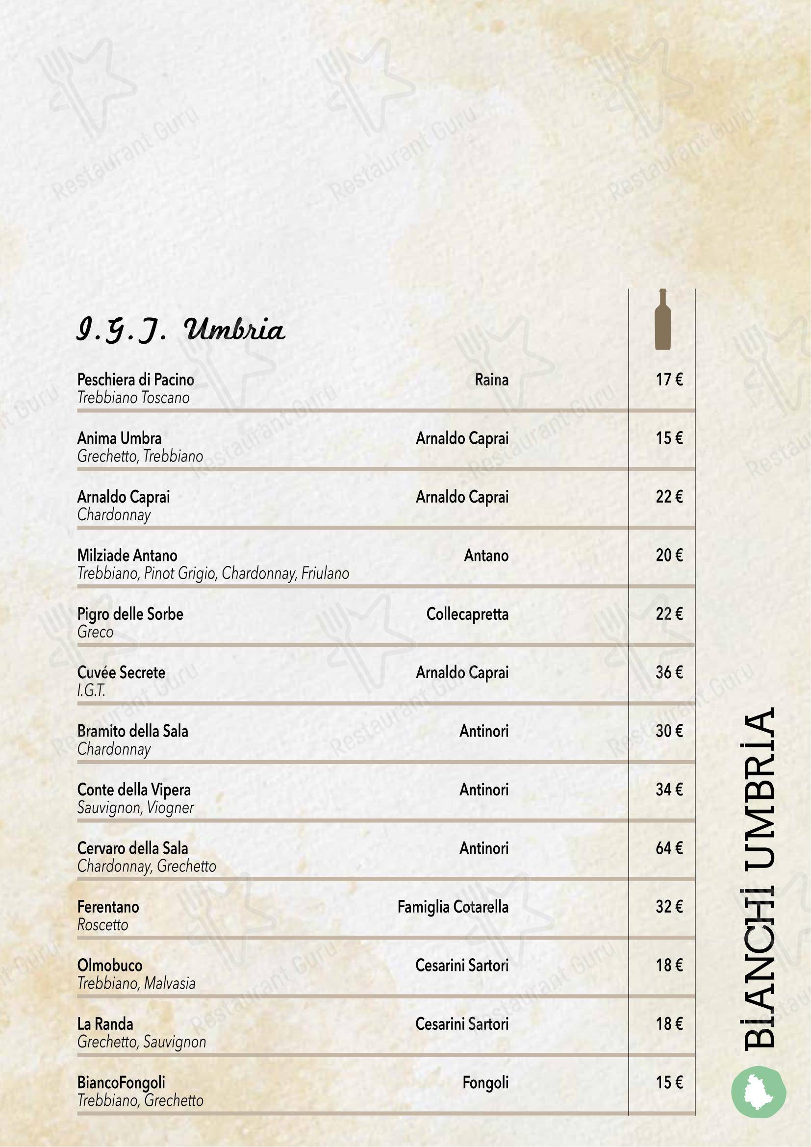 Основное меню per Publito pub & bar