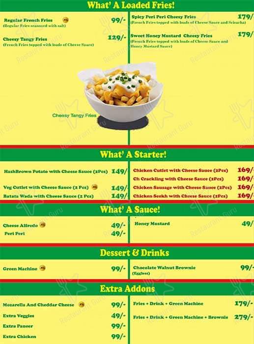 Hero Sandwiches menu
