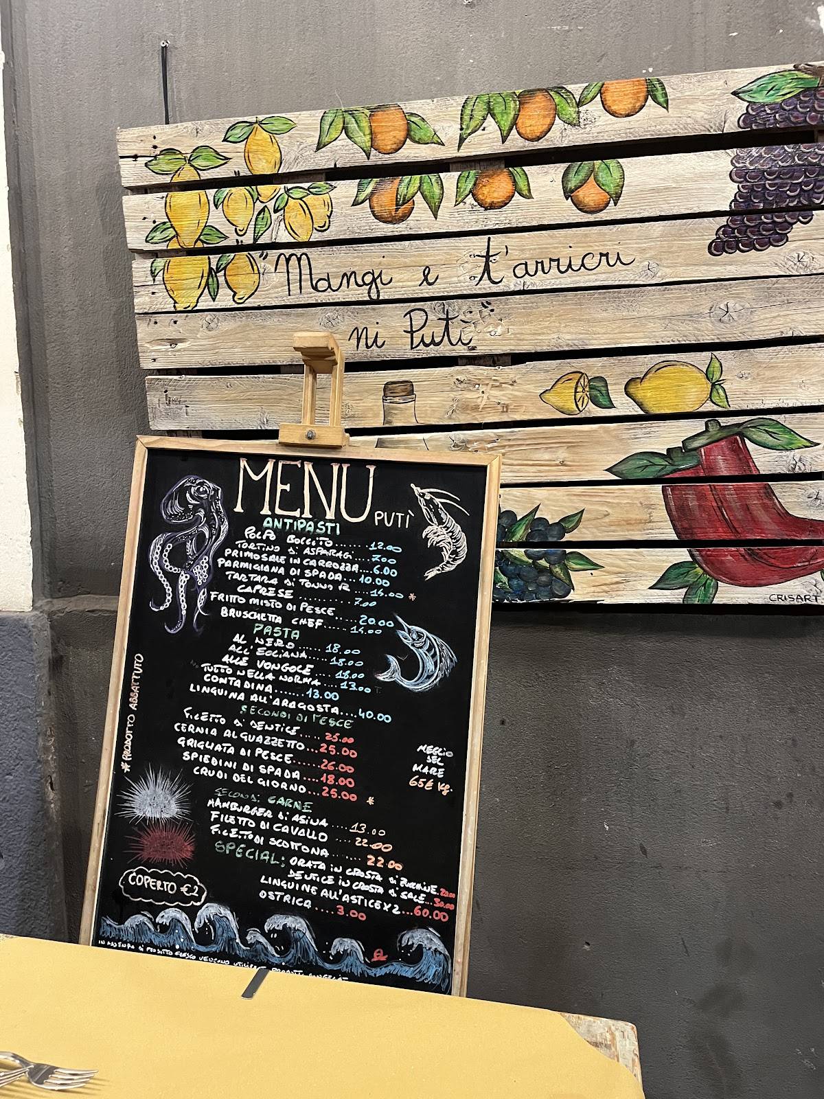 Menu di Putì 