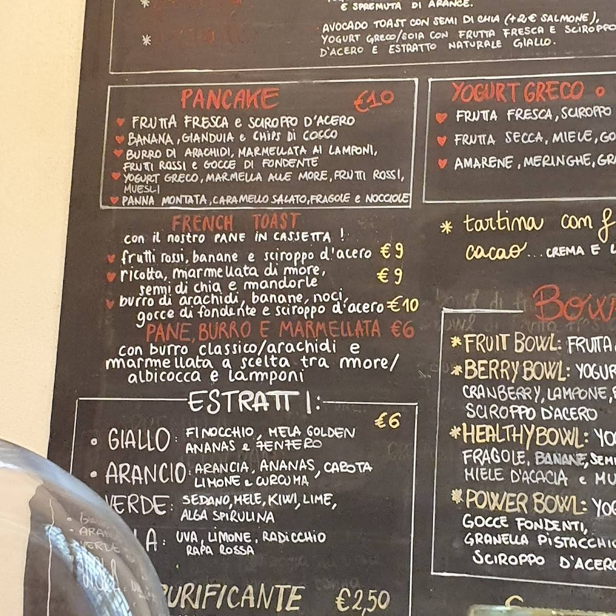 Menu di QCorner_Faenza 