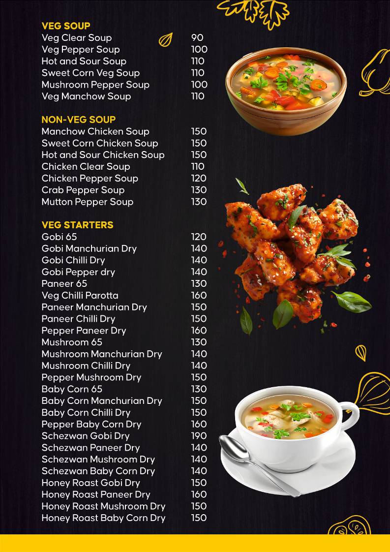 QT KITCHEN menu