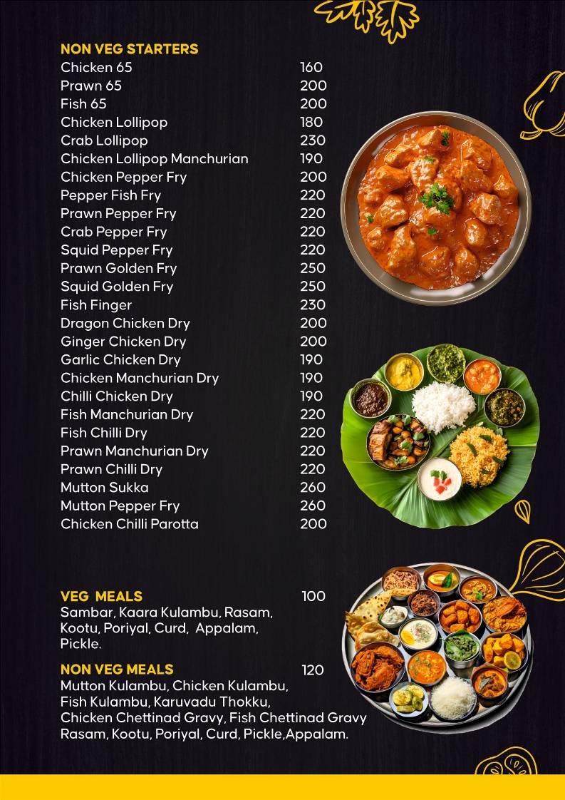 QT KITCHEN menu