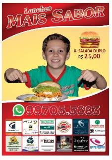 Quiosque Lanches Mais Sabor cardápio