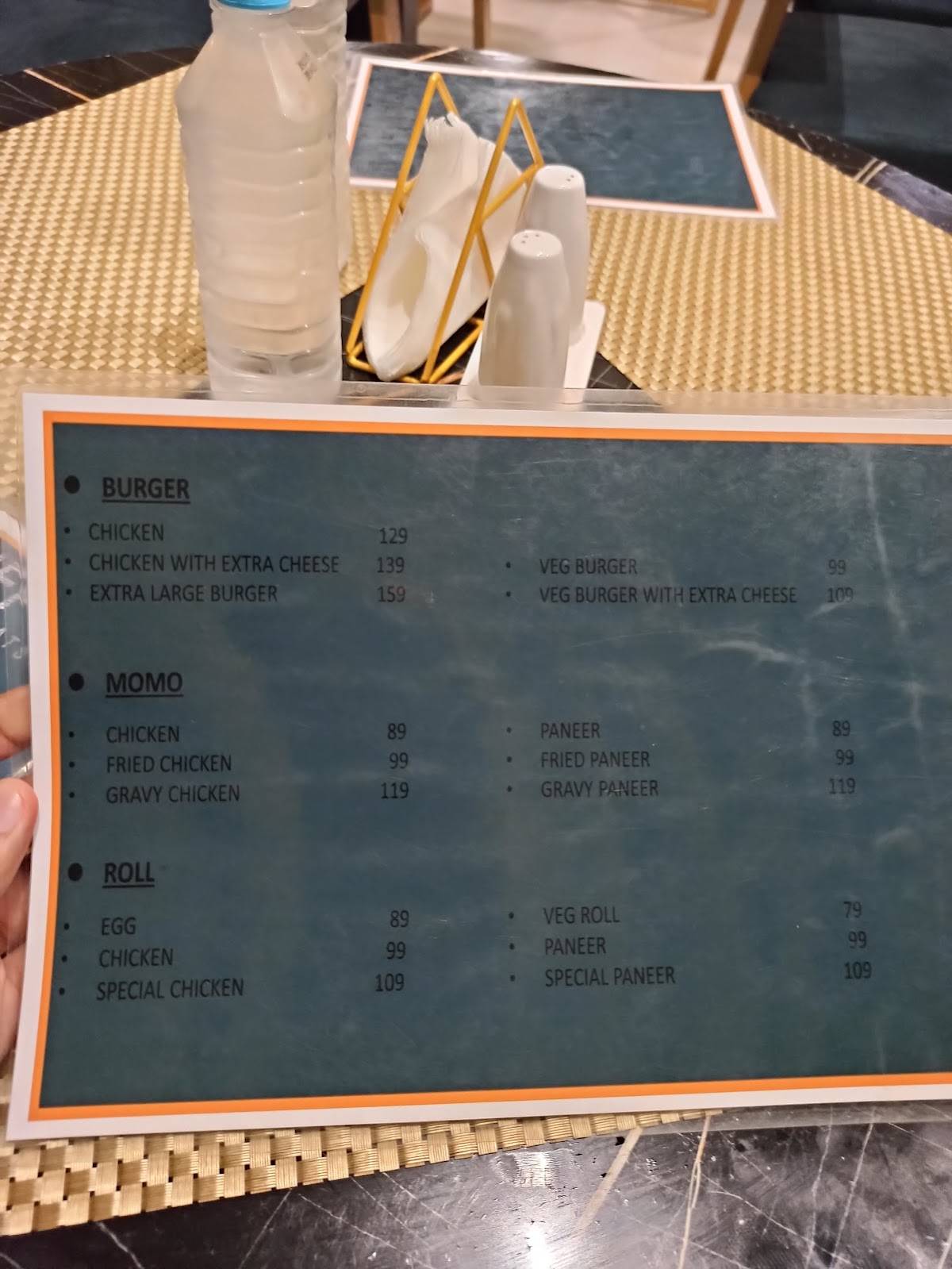 RaMa 2 Chef's Restaurant menu