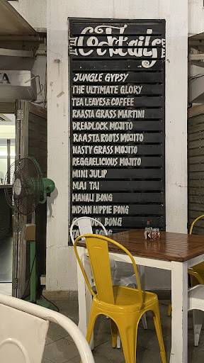 Raasta Cafe menu