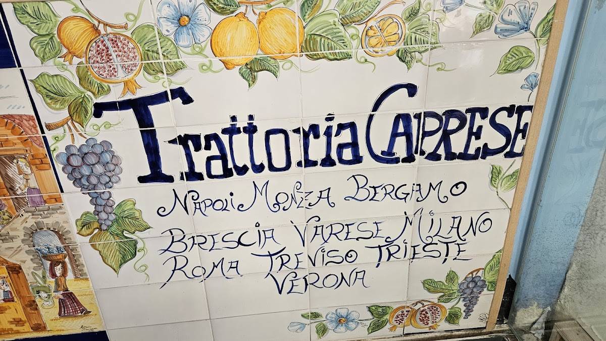 Menu di Radici 
