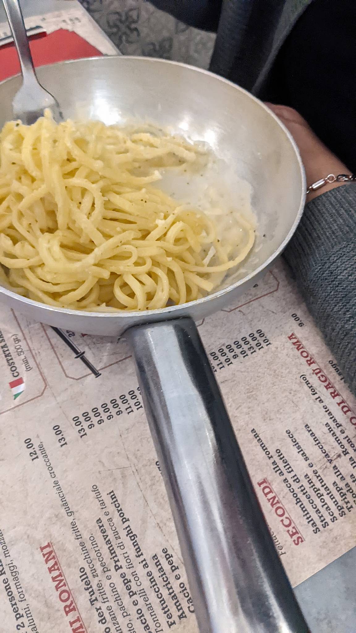 Menu di Ragù Roma 