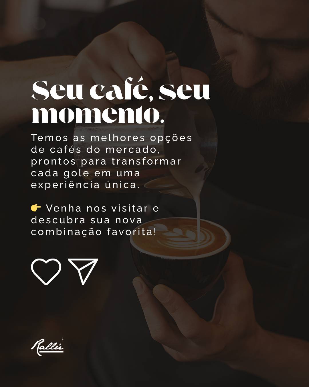 Rallú Coffee – Café em Aracaju - Distribuição, Locação e Manutenção de Cafés e Máquinas - Atendimento em BA-SE-AL cardápio